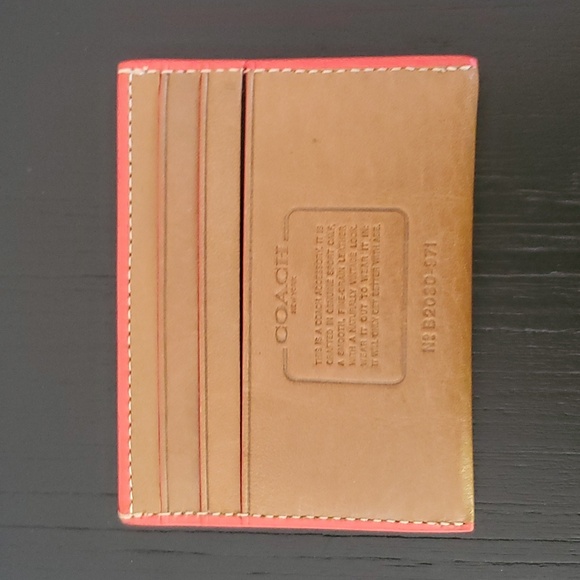 Coach Card Case - Picture 2 of 8